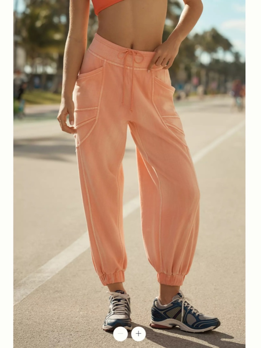 Anthropologie Daily Practice Slouchy Jogger Pants - Picture 3 of 4